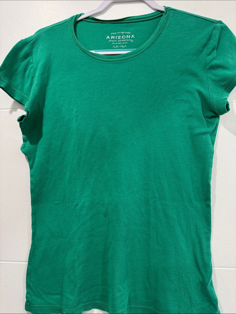 Arizona Jean Company Green Short-Sleeve Crewneck Tee